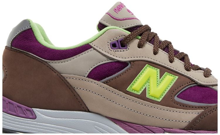 Stray Rats x New Balance 991 Made in England Purple Green