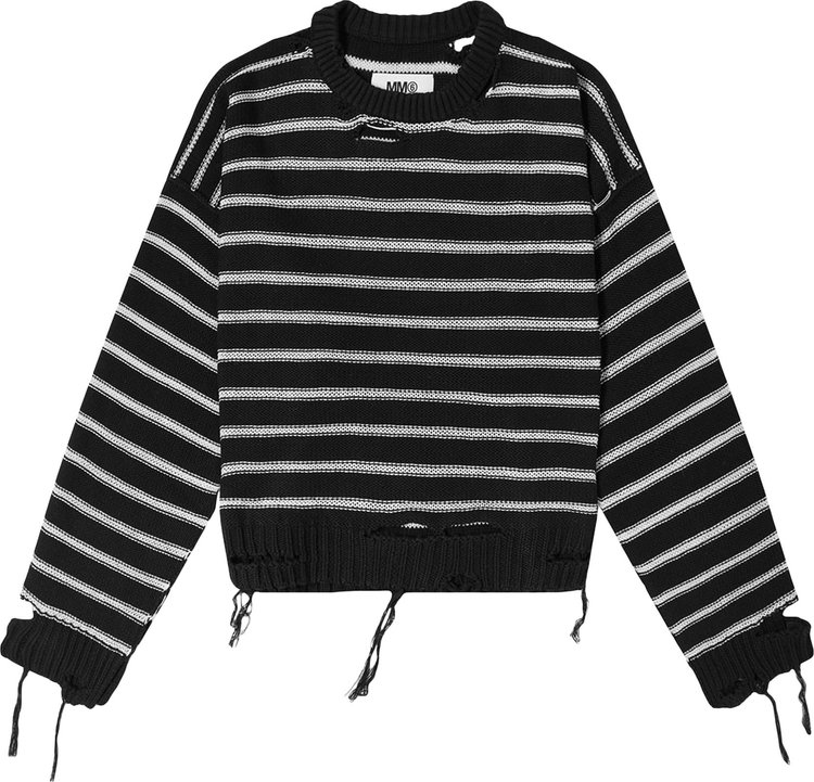 MM6 Maison Margiela Sweater 'Black/White'