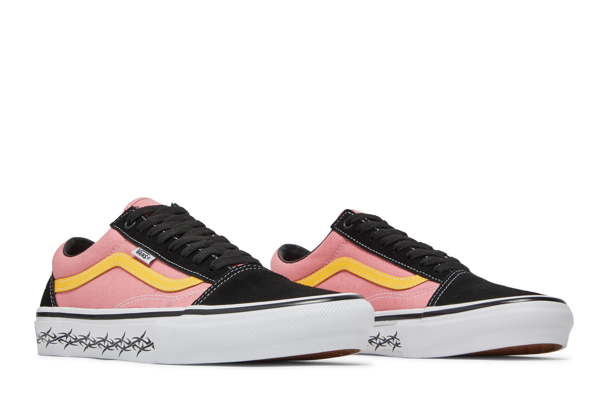 Buy Supreme x Old Skool 'Barbed Wire - Pink' - VN0A5KRXB9P