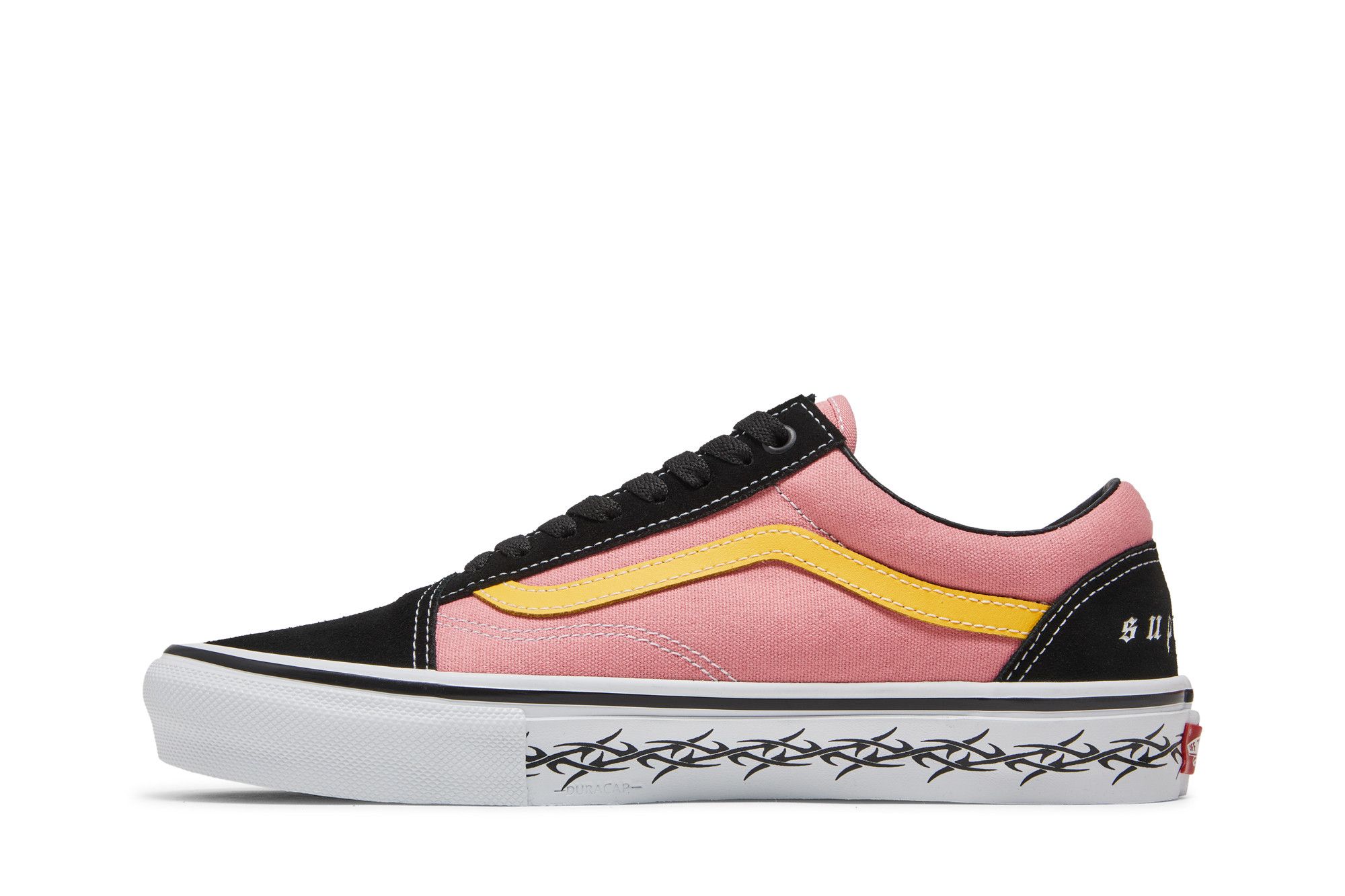 Supreme Vans Old Skool ピンク/ブラック Buy Supreme x Vans Old Skool 'Barbed Wire - Pink' - VN0A5KRXB9P | GOAT