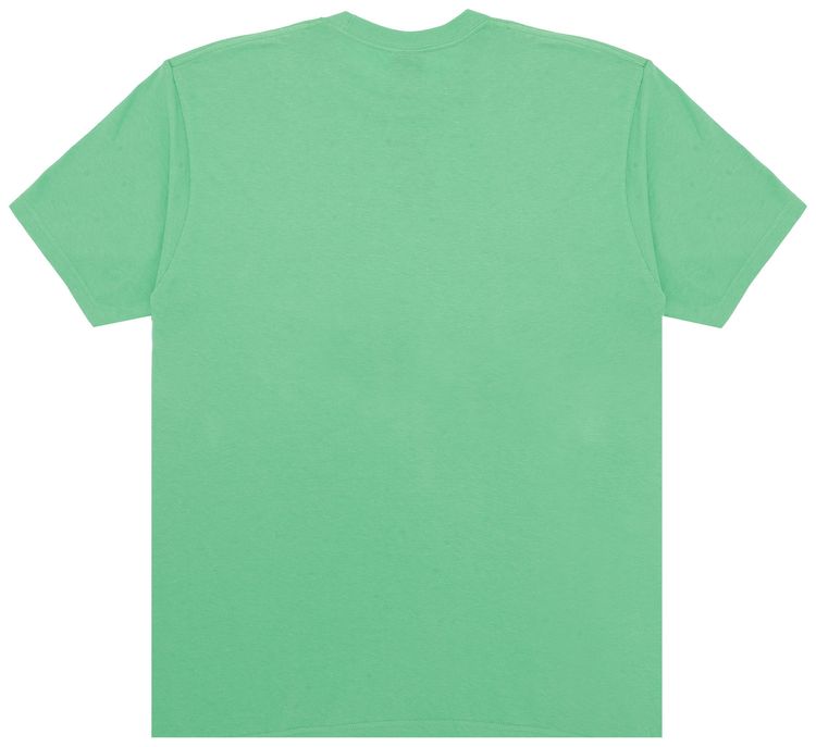 Stussy Stock Link Blur Tee Green