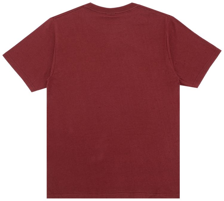 Stussy Stock Link Blur Tee Dark Red
