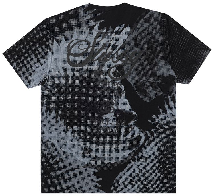 Stussy Punk Heads Tee Black