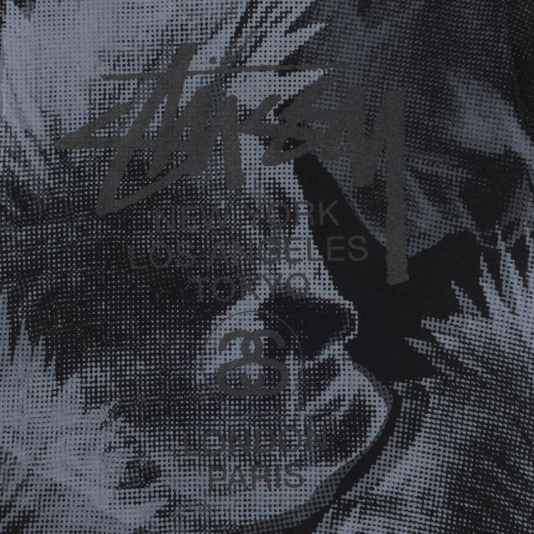 Stussy Punk Heads Tee Black