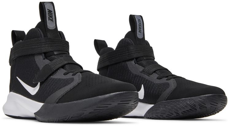 Nike Precision 3 Flyease 4E Wide Black White