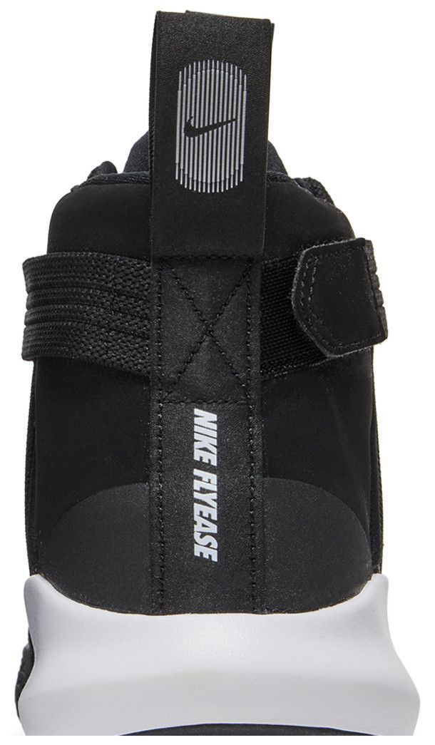 Nike Precision 3 Flyease 4E Wide Black White