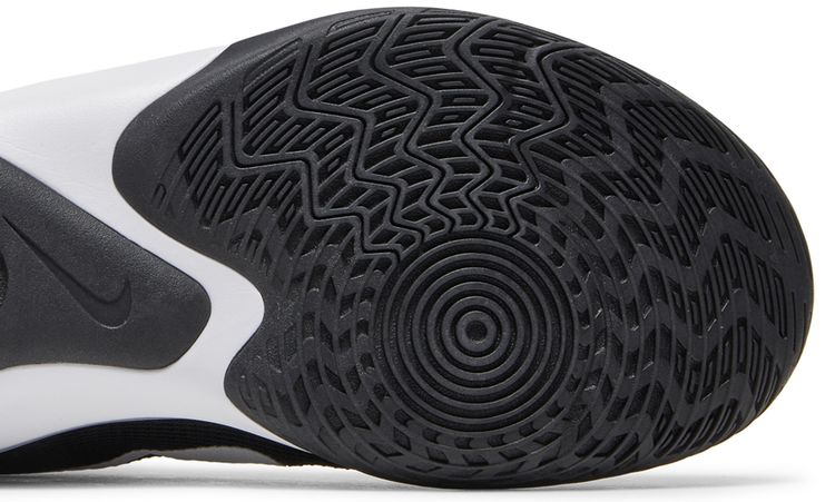 Nike Precision 3 Flyease 4E Wide Black White