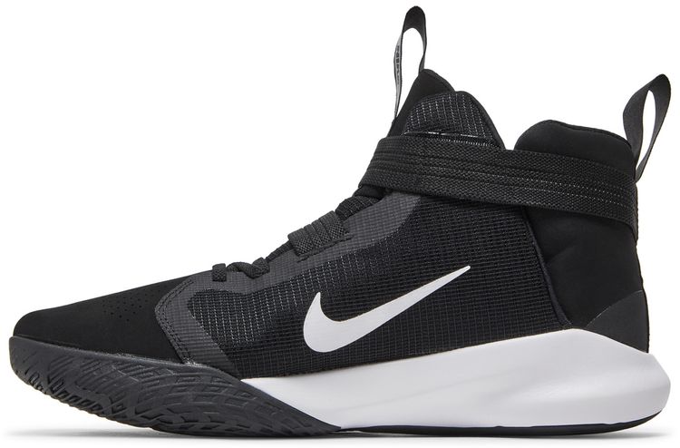 Nike Precision 3 Flyease 4E Wide Black White