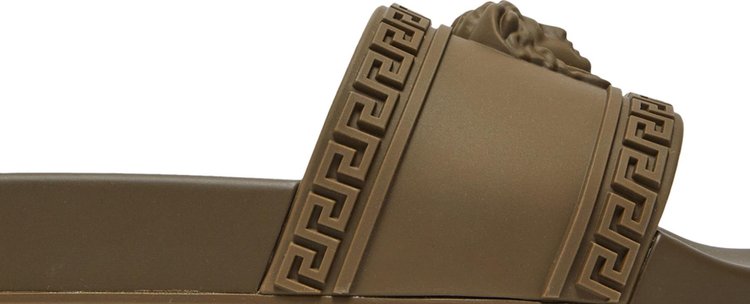 Versace Palazzo Medusa Pool Slide Brown