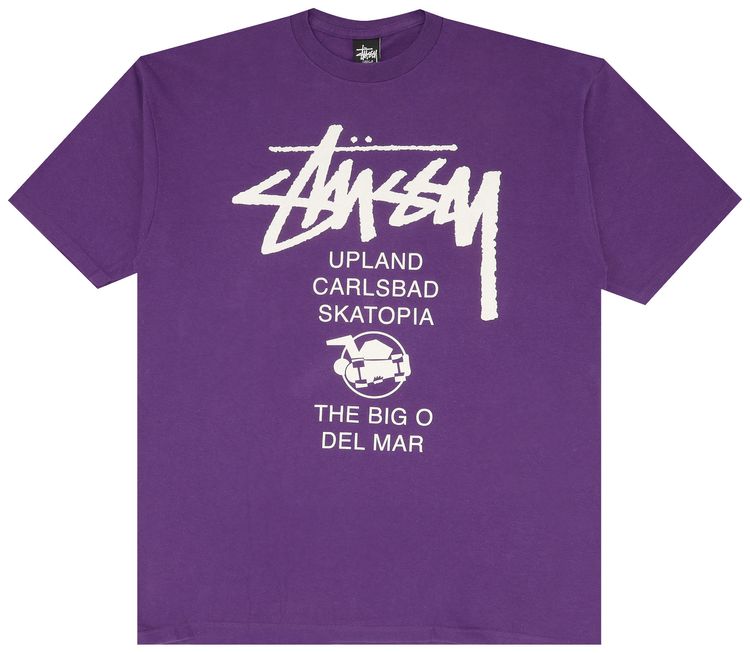 Stussy Upland Tee Purple