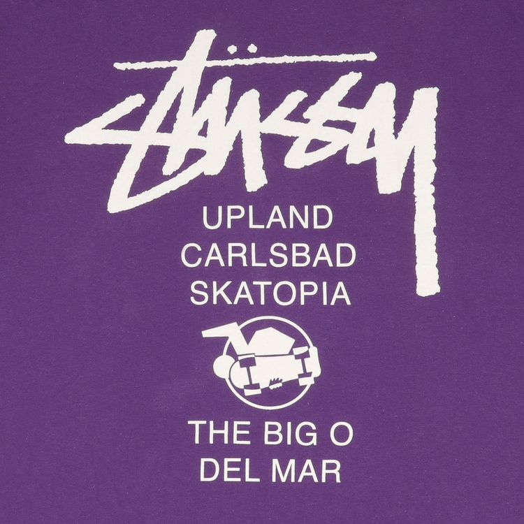 Stussy Upland Tee Purple