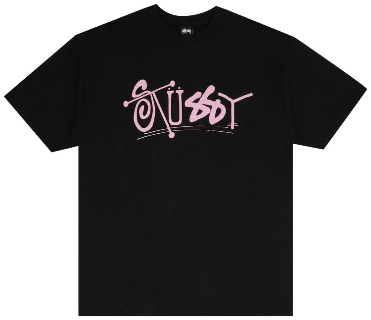 Stussy Combo Tee Black