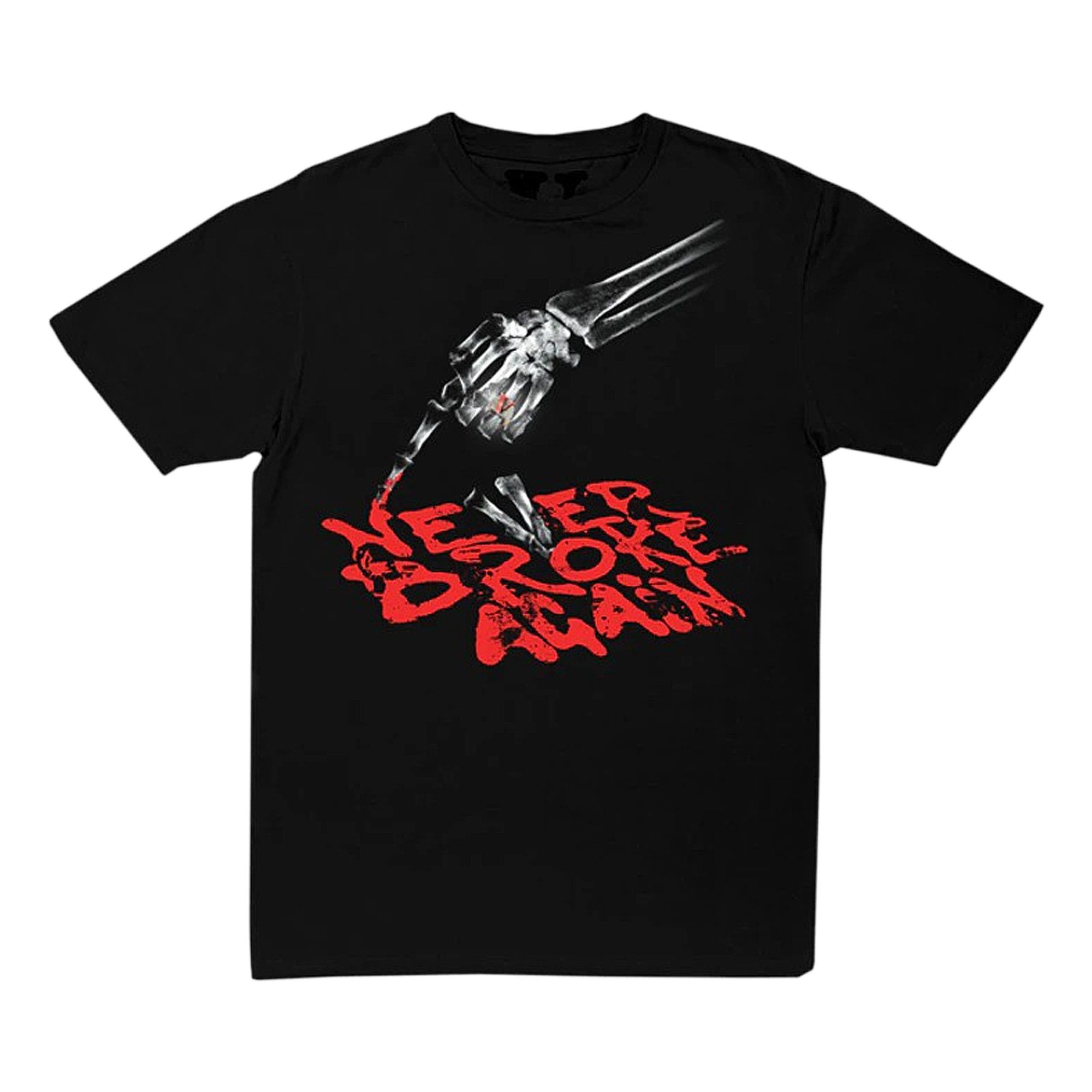 Vlone skeleton t shirt on sale