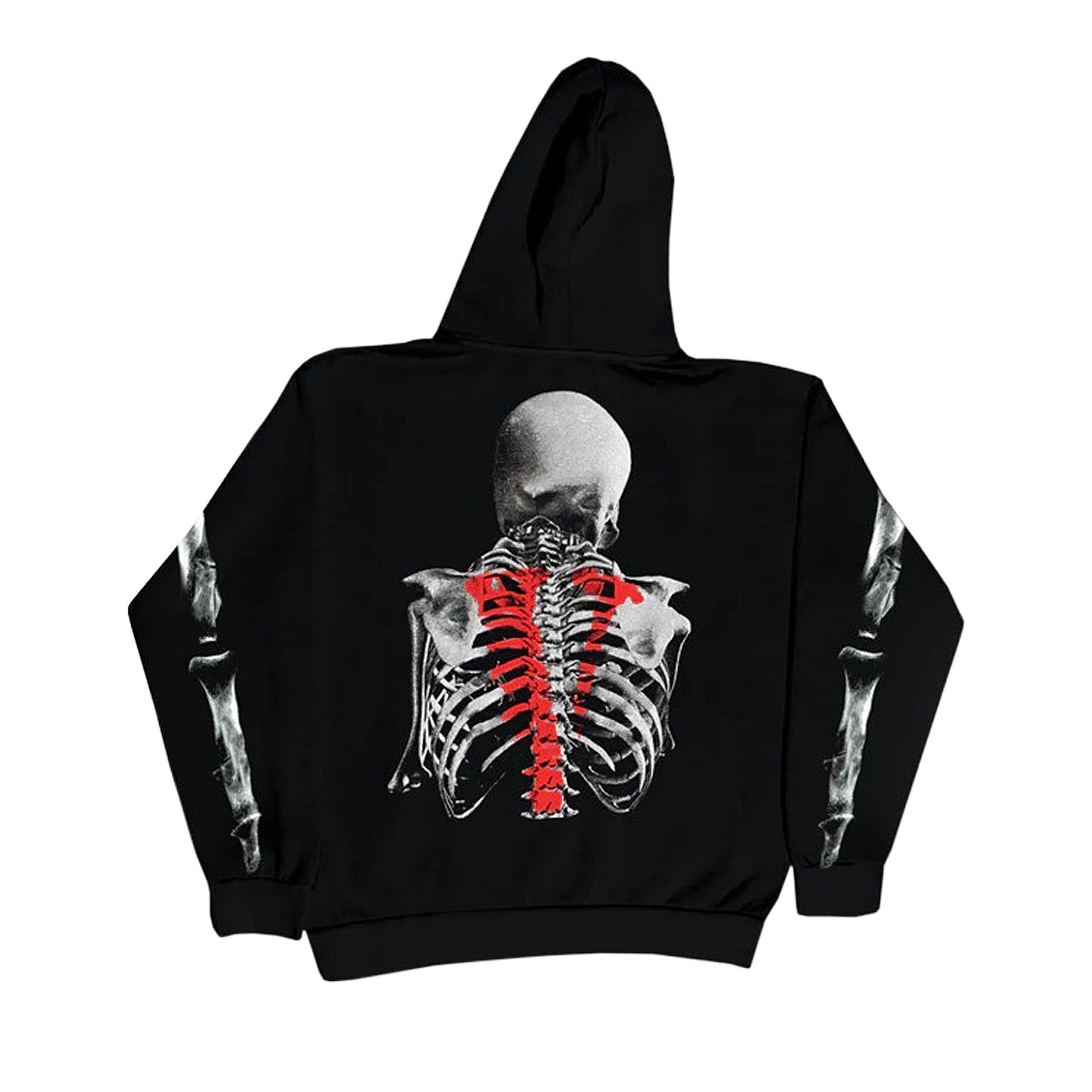 偉大な Broke Never x Vlone Buy Again 1020 - 'Black' Hoodie Bones 野菜