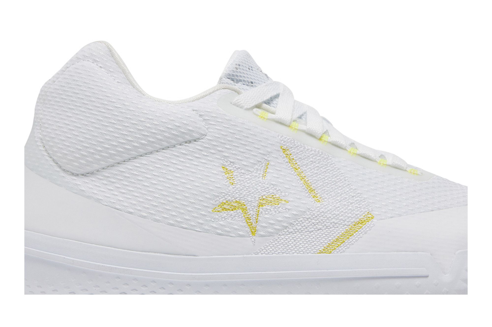 Size 3.0 All Star BB Evo Mid 'Hi-Vis Collection - White Fresh Yellow'