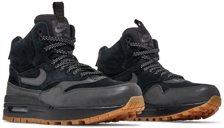 Nike Wmns Air Max 1 Mid Sneakerboot Black Gum