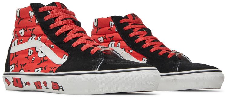 Undefeated x Vans Sk8 Hi Un Bulls