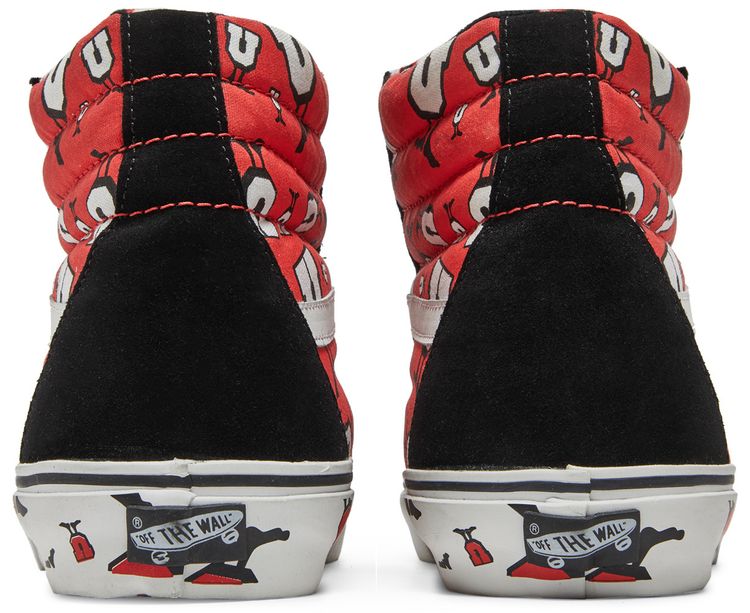 Undefeated x Vans Sk8 Hi Un Bulls