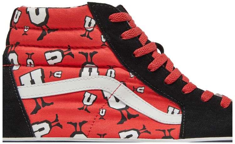 Undefeated x Vans Sk8 Hi Un Bulls