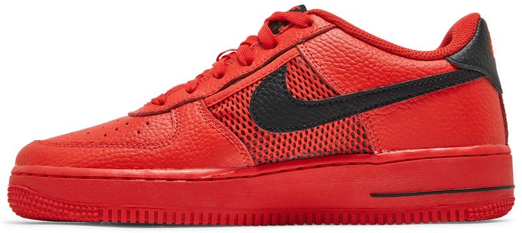 Nike Air Force 1 LV8 GS Mesh Pocket   Habanero Red
