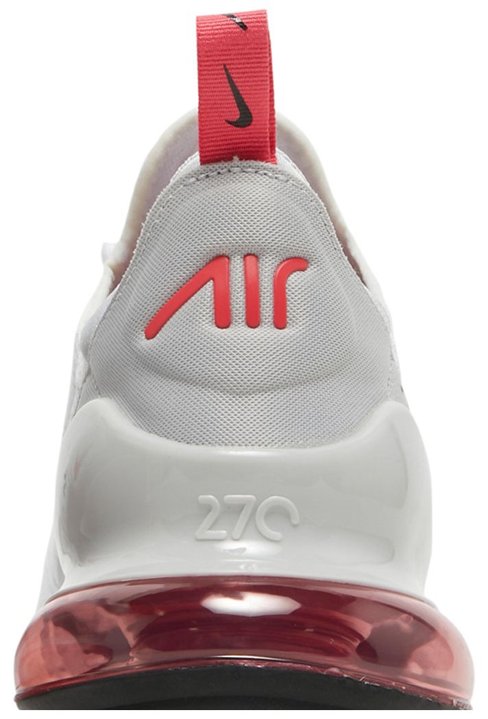Nike Air Max 270 White Light Fusion Red