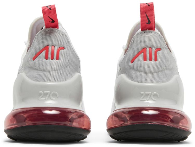Nike Air Max 270 White Light Fusion Red