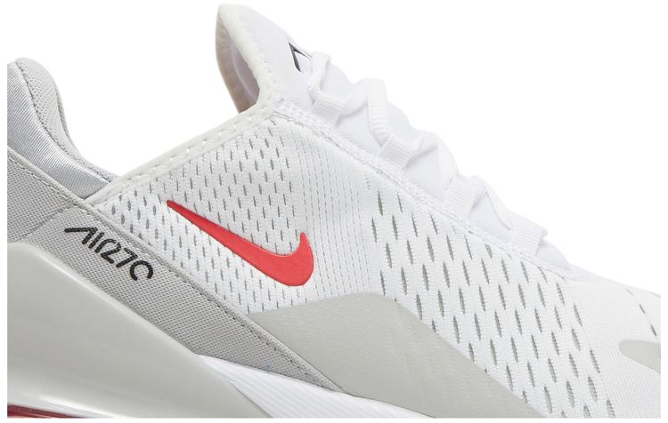 Nike Air Max 270 White Light Fusion Red