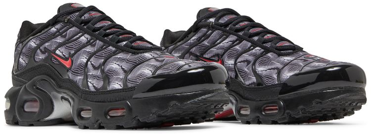 Nike Air Max Plus GS Black University Red