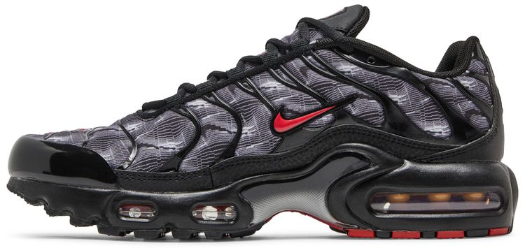 Nike Air Max Plus GS Black University Red
