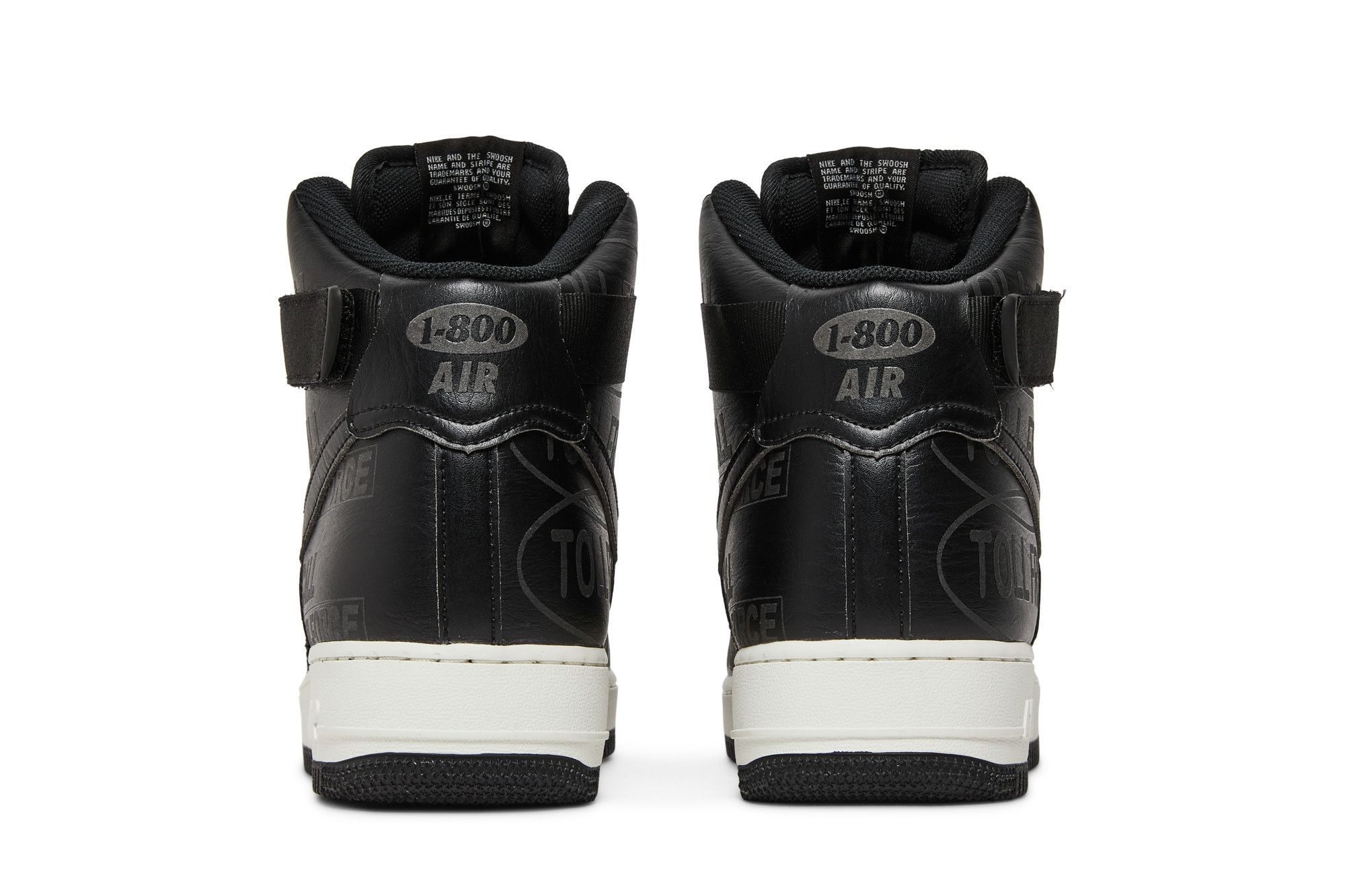 靴 Nike Air Force 1 HIGH '07 PRM CU1414-001 Nike Air Force 1 High '07 PRM Toll Free Black Men's Size 12