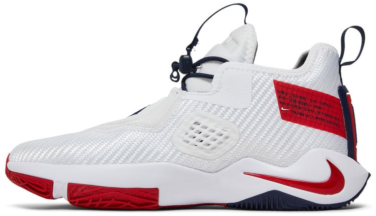 Nike LeBron Soldier 14 GS White University Red
