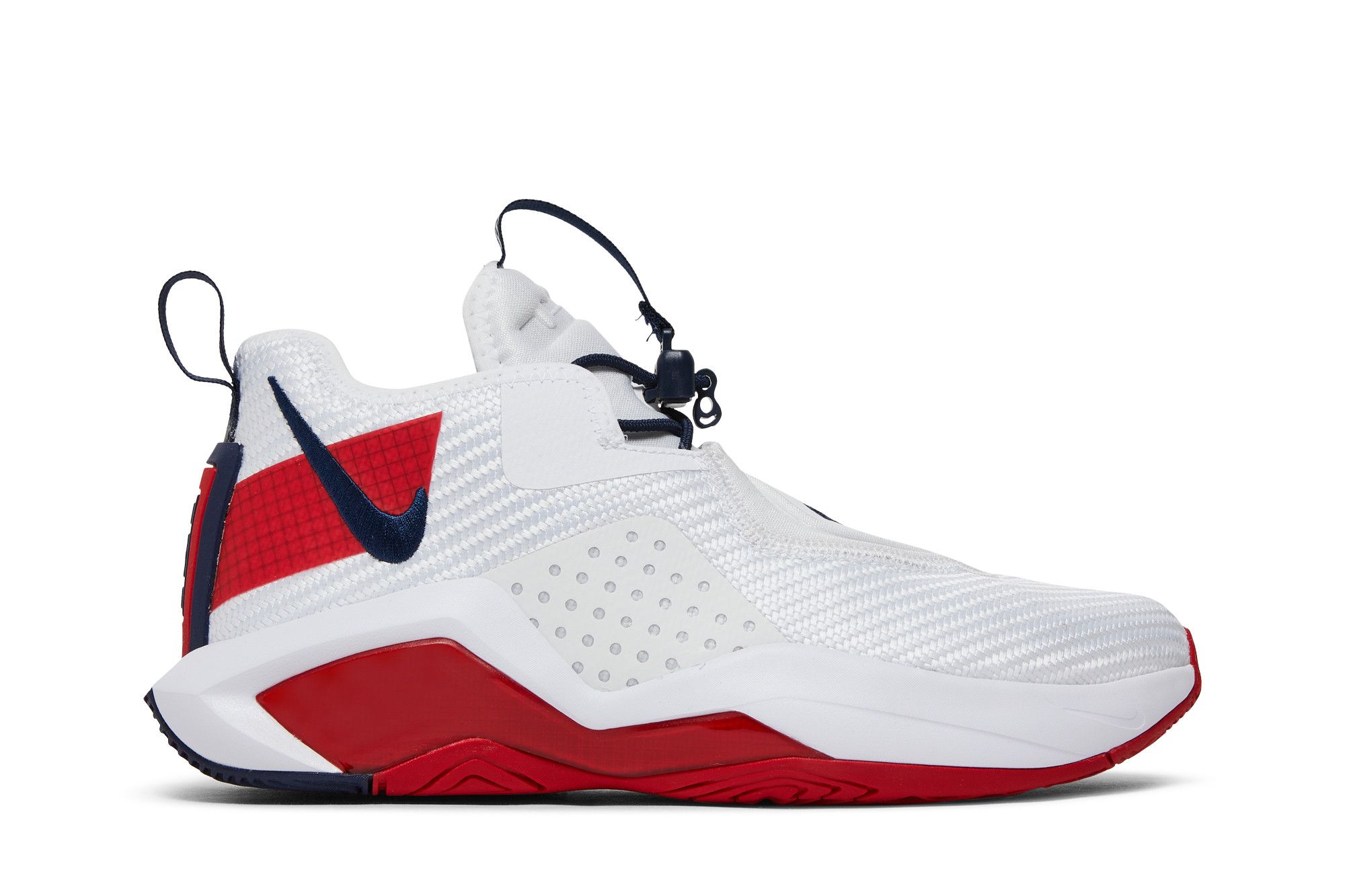 Buy LeBron Soldier 14 GS White University Red CN8689 100 GOAT CA