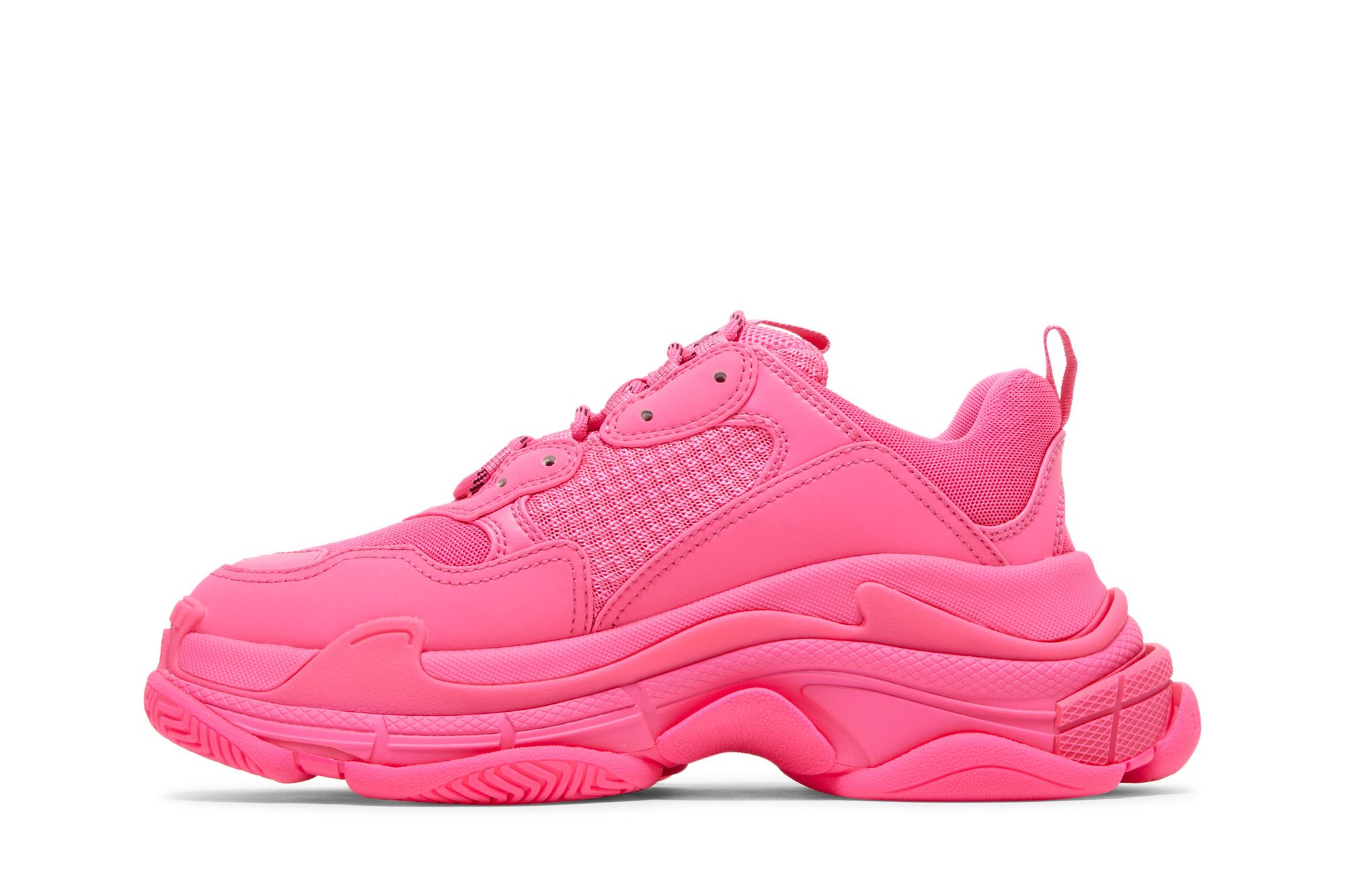 Buy Balenciaga Wmns Triple S Sneaker Fluo Pink 524039 W2CA5 5000 GOAT AU