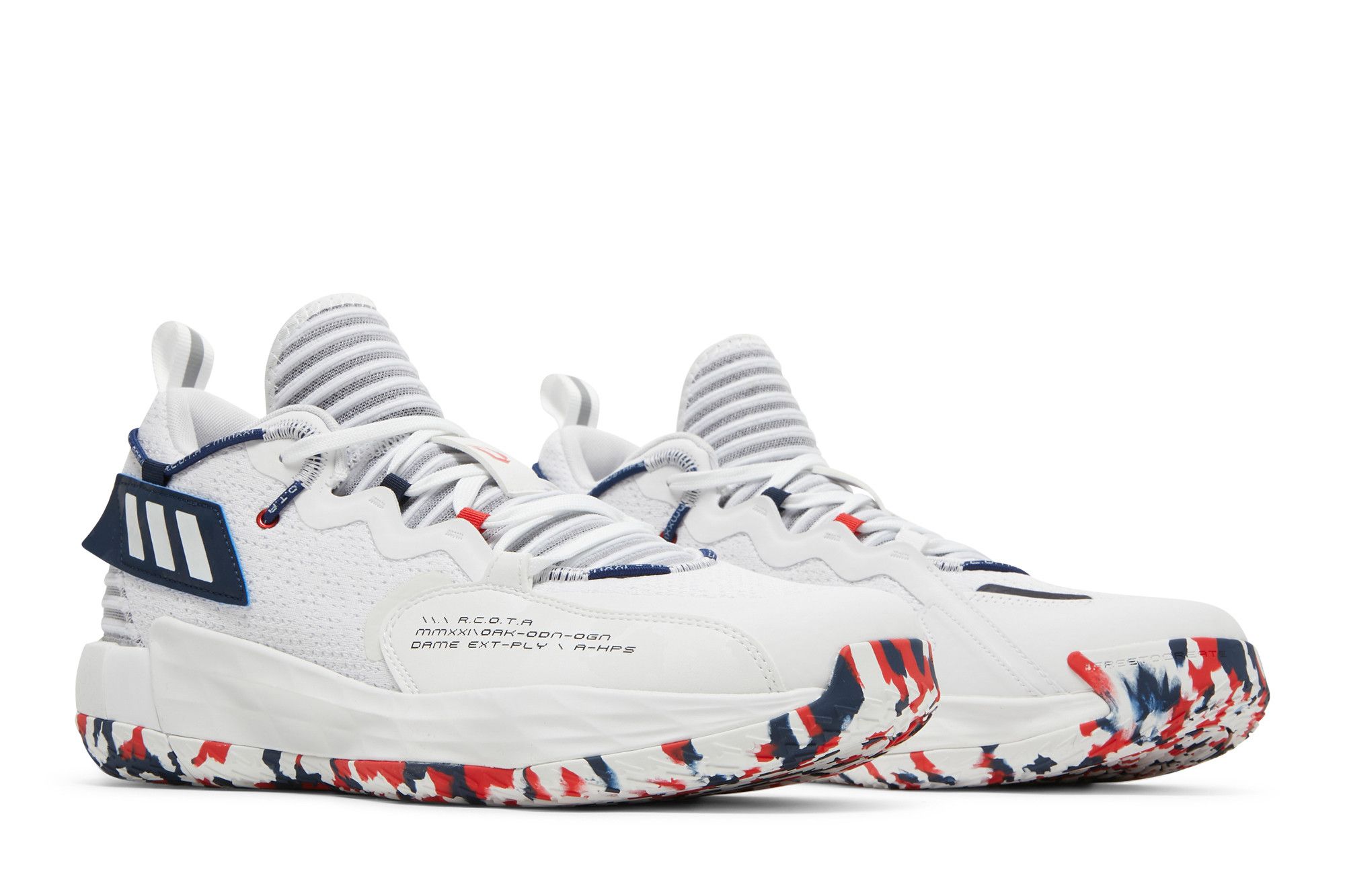 Buy Adidas Dame 7 EXTPLY GCA 'USA' - GW2946 | GOAT
