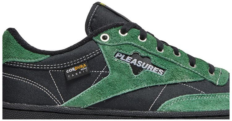 Pleasures x Reebok Club C 85 Pine Green