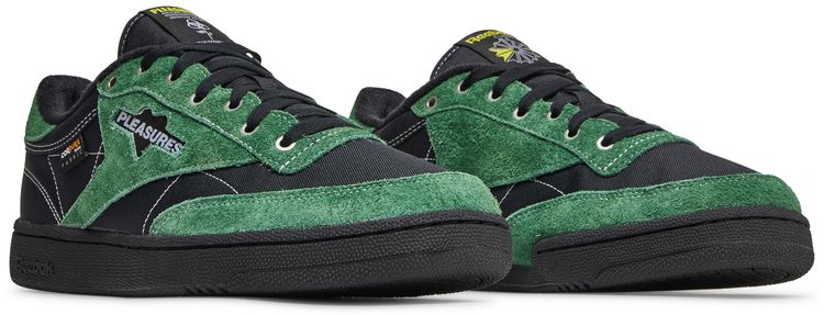 Pleasures x Reebok Club C 85 Pine Green
