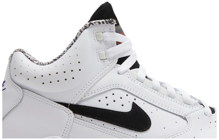 Air Flight Lite Mid White Black 2021