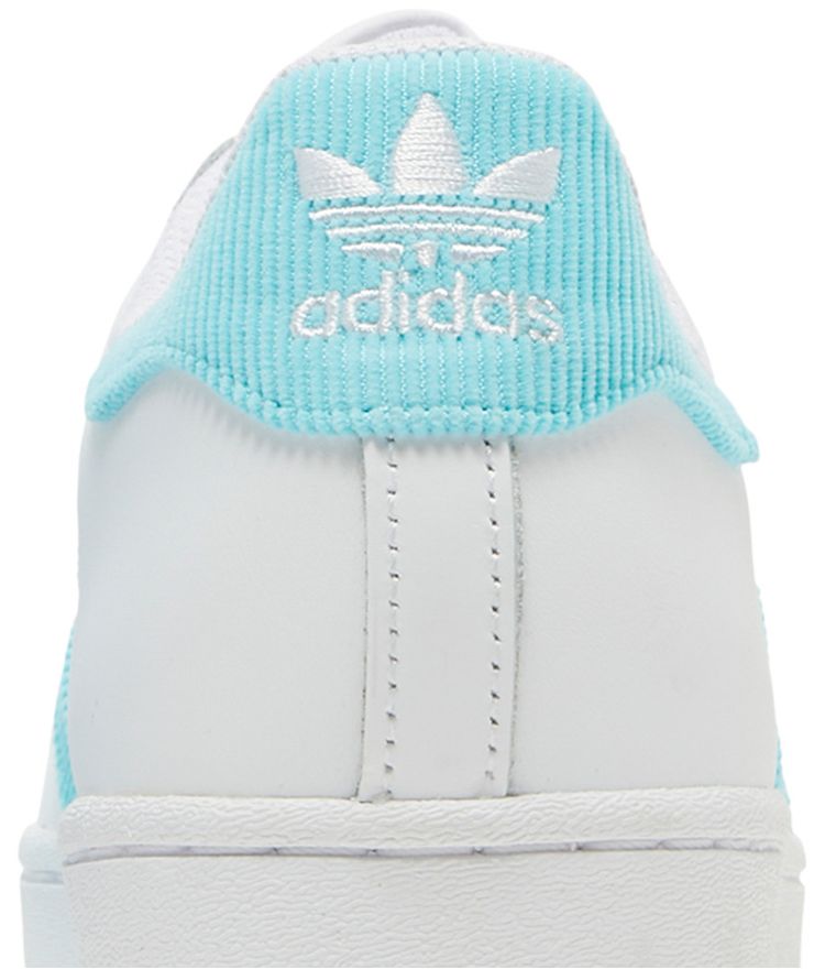 Adidas Superstar White Pulse Aqua