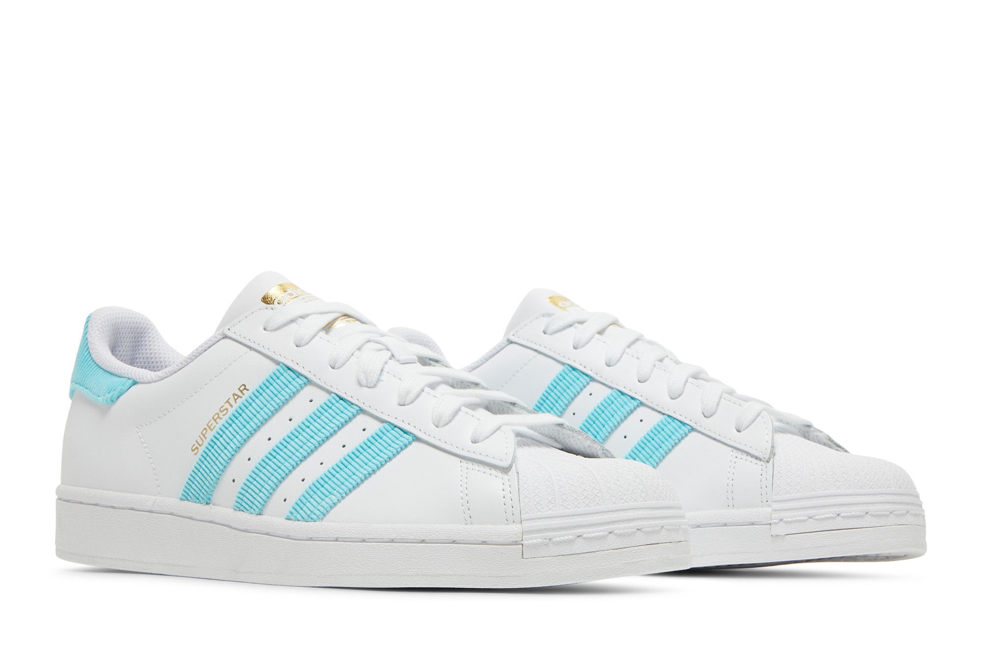 アディダス スーパースター H00206 Buy Adidas Superstar 'White Pulse Aqua' - H00206 | GOAT