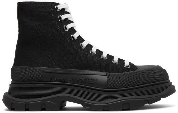 Alexander McQueen Tread Slick Boots Black