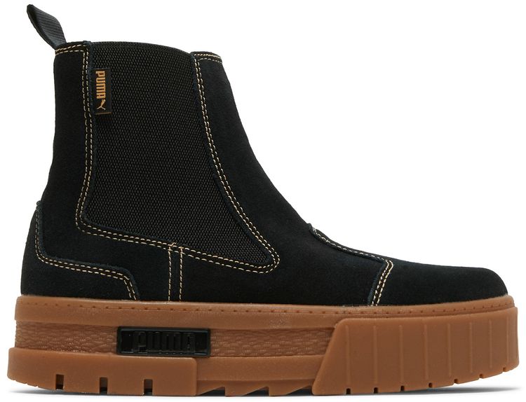 Puma Wmns Mayze Chelsea Suede Black Gum