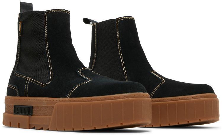 Puma Wmns Mayze Chelsea Suede Black Gum
