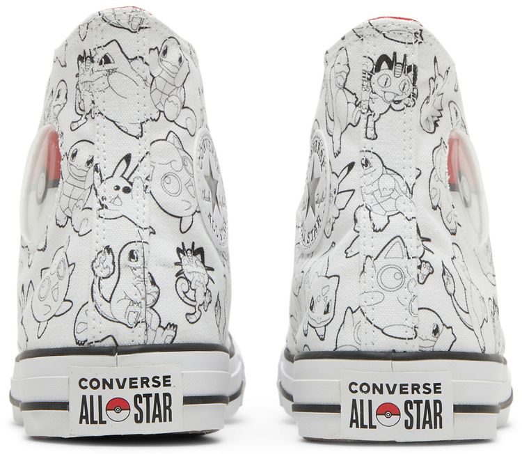 Pokemon x Converse Chuck Taylor All Star High Poke Ball