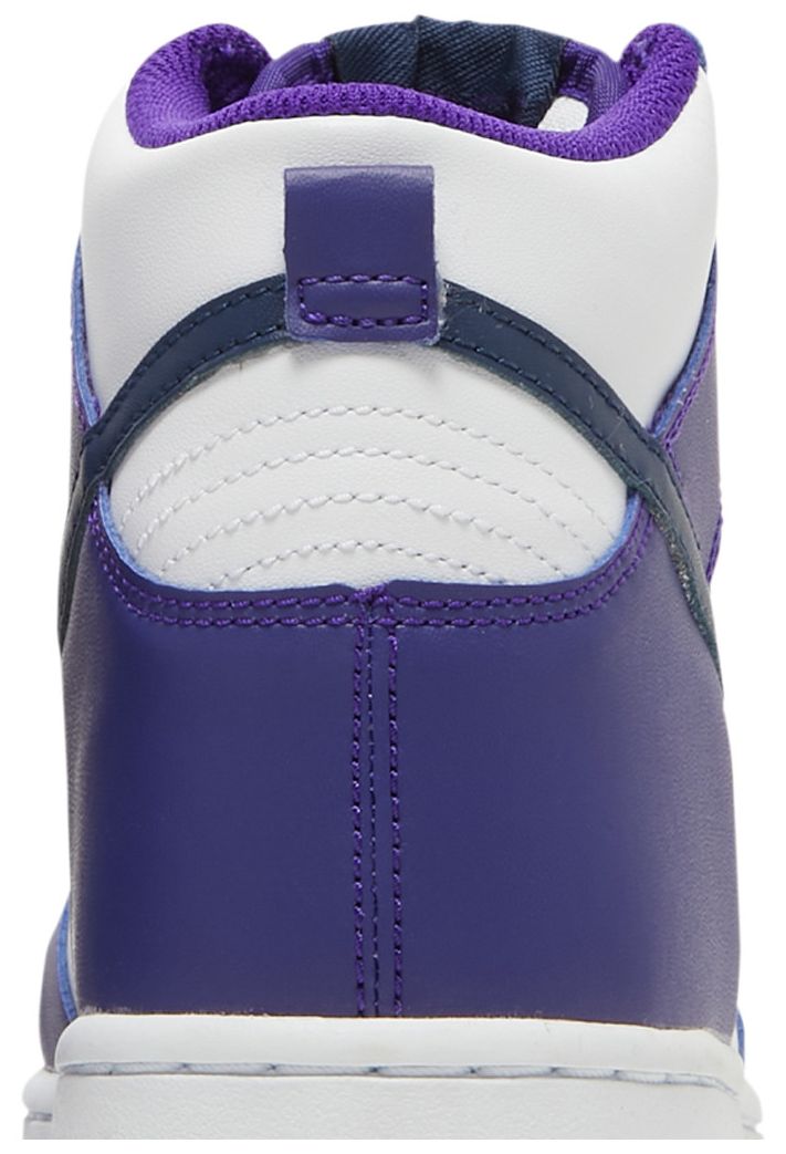 Nike Dunk High GS White Midnight Navy