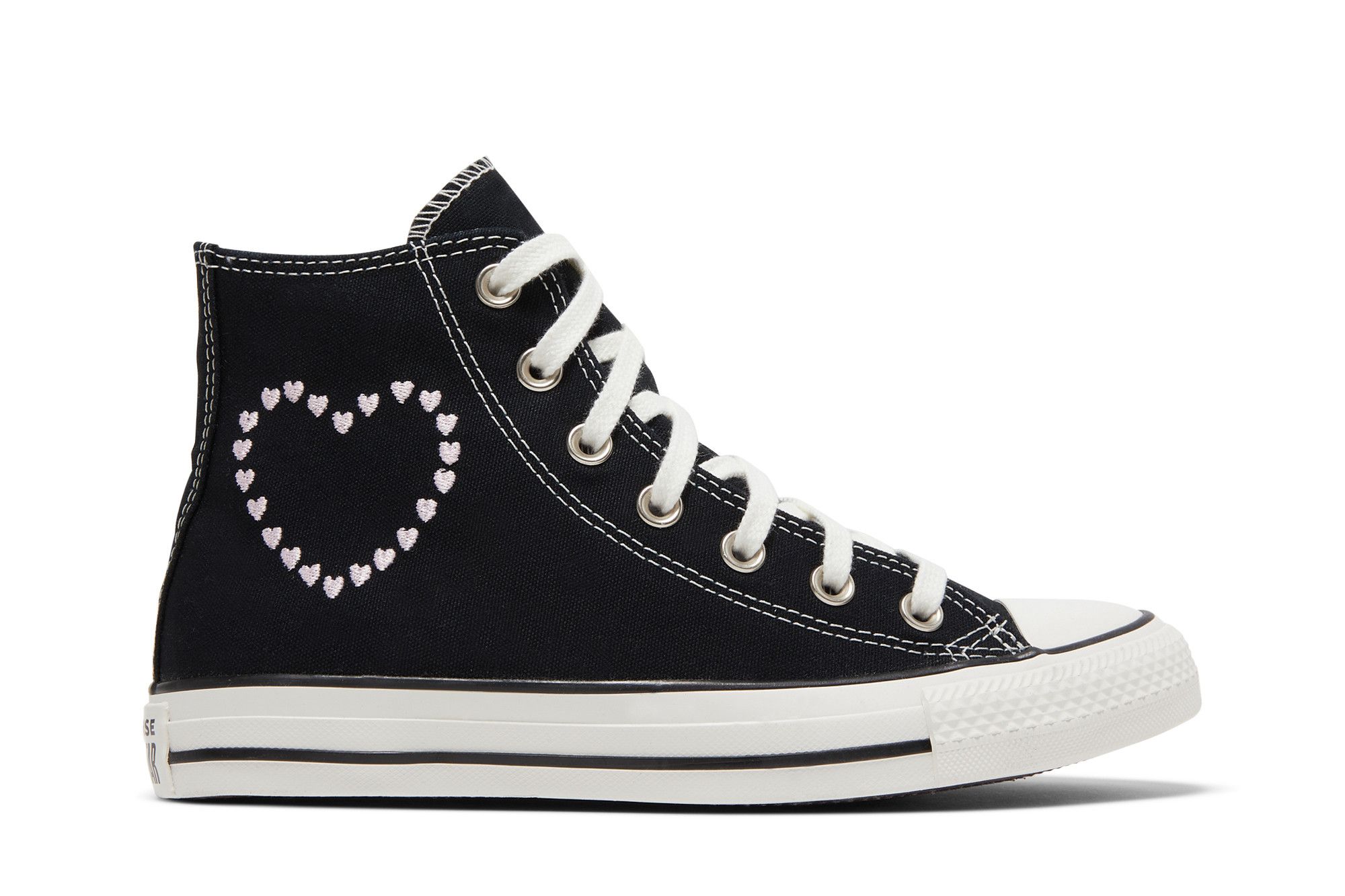 Chucks with deals a heart