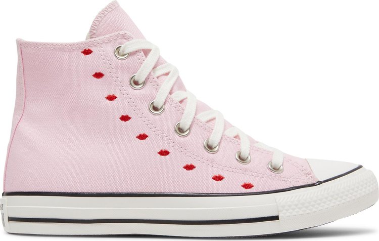 Wmns Chuck Taylor All Star High 'Embroidered Hearts - Cherry Blossom'