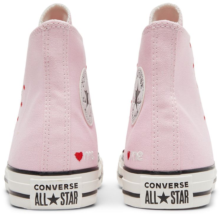 Converse Wmns Chuck Taylor All Star High Embroidered Hearts   Cherry Blossom
