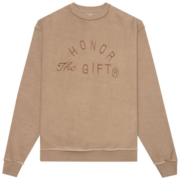 Honor The Gift HTG Weathered Crewneck Coyote