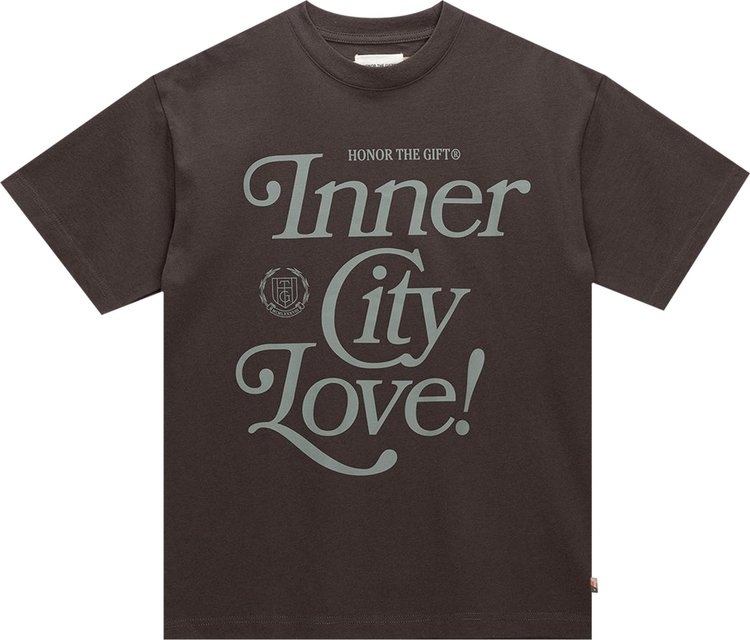 Honor The Gift Inner City Love Short-Sleeve Tee 'Black'