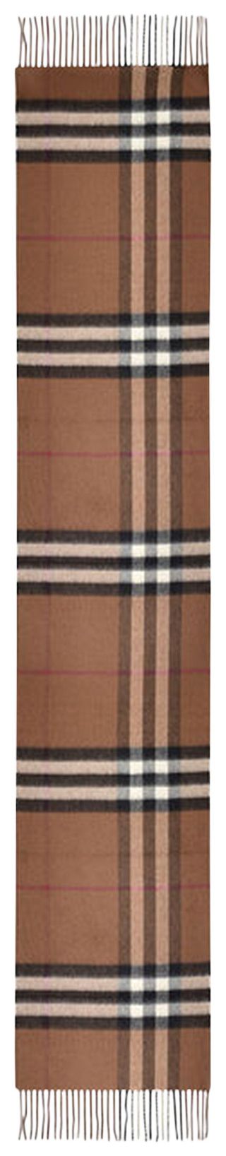 Burberry Giant Check Scarf Brown